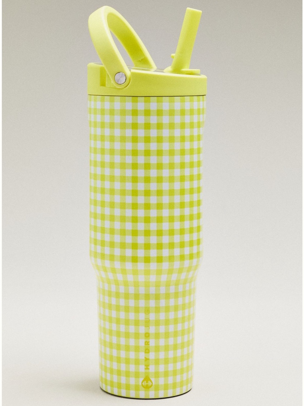 Hydrojug  32 oz sport - Yellow Gingham